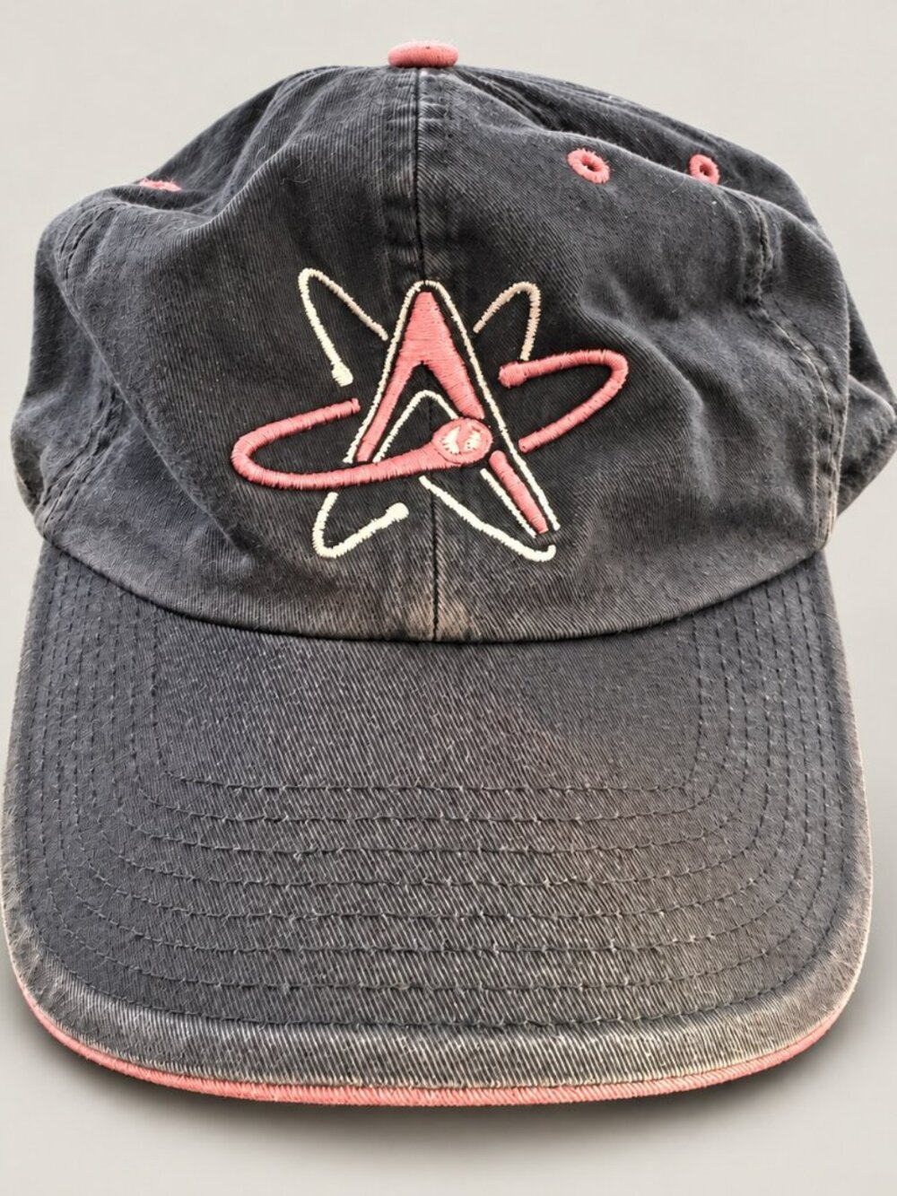 Twins Enterprise Albuquerque Isotopes Black Pink Women's Adjustable Cap
